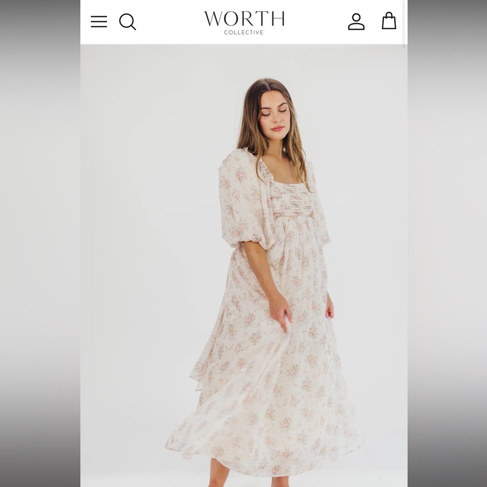 Melody Maxi Dress in Petal Pink - Bump Friendly